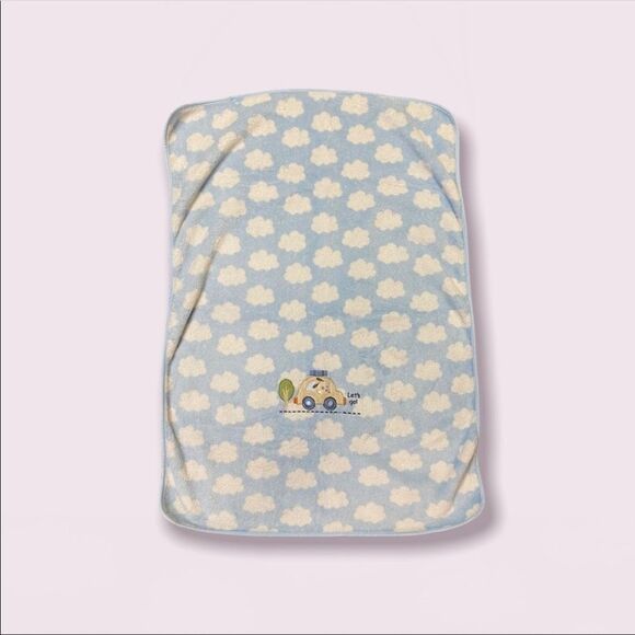 3/$15 Baby Boy Cloud Blanket - Picture 1 of 2